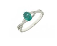 Ringe Mirco Visconti Dame in Gold Smeraldo 0.34 Ct AB775/10S - AB775/10S